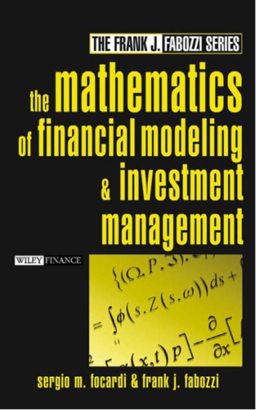 Product picture The Mathematics of Financial Modeling and Investment Managem
